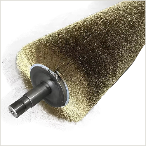 Metal roller brush